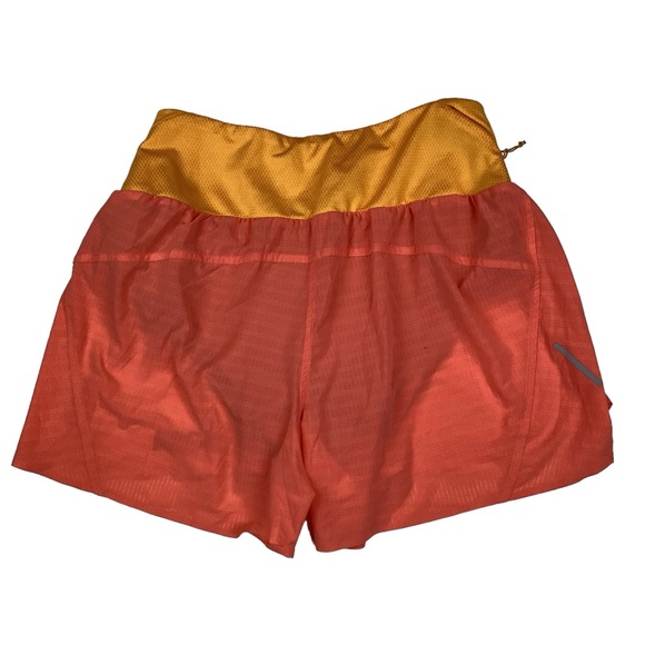 HOKA One One Lightweight Ironman Glide 4” Running Shorts Peach / Orange Small - Picture 7 of 11